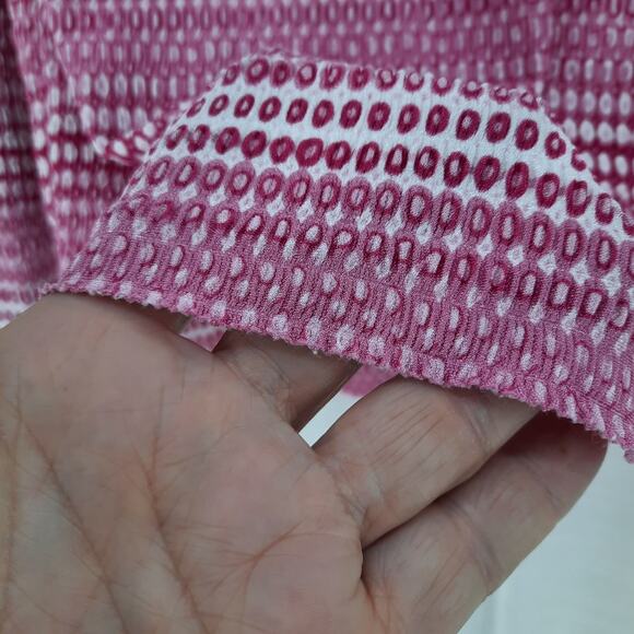 Pleat Pleat by Rafael Cardigan Style Long Sleeve Top Button-Down Sz Small Petite - Picture 9 of 9